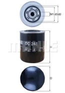 [OC248] Knecht Mahle Fi oc248 Mahle OC248 ����