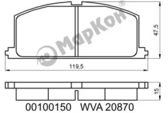 ������� ��������� fr 00100150 Markon, ������ �������� 00100150 ����