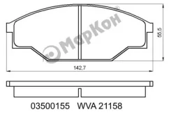 ������� ��������� fr 03500155 Markon, ������ �������� 03500155 ����