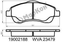 ������� ��������� FR 19002188 Markon, ������ �������� 19002188 ����
