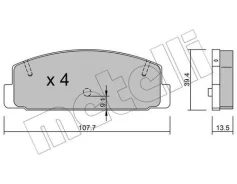 ������� ��������� �� 2203021 Metelli 2203021 ����