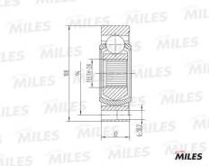      audi 80/90/100/ ga10040 Miles GA10040 