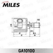   )  Hyundai Accent/VE GA10100 Miles GA10100 