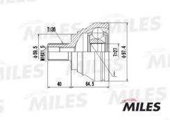    Miles GA20024  AUDI ga20024 Miles GA20024 