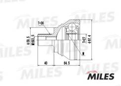     AUDI A3/VW GOLF/PAS ga20026 Miles GA20026 