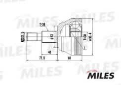    Miles GA20021  AUDI ga20021 Miles GA20021 