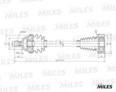       AUDI A3/G gc01002 Miles GC01002 