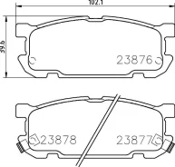 23876/12.0mm/����. ��� mdb2249 Mintex MDB2249 ����
