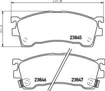 23854/15.4mm/����. ��� mdb2757 Mintex MDB2757 ����