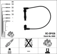[rc-op438] ������� �������� 0808 NGK 0808 ����