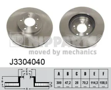 J3304040_���� ���� j3304040 Nipparts J3304040 ����