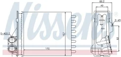 NS76512_�������� ����� 76512 Nissens 76512 ����