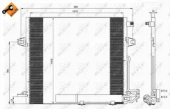 ��������� MB W164 W251 AU 35618 NRF 35618 ����