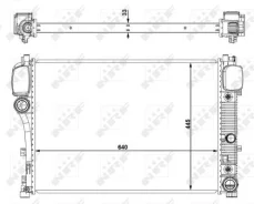 �������� MB S-Class W221 0 53839 NRF 53839 ����
