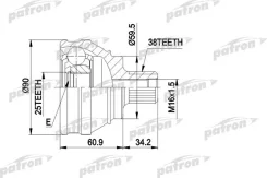 ���� ������ �-�� AUDI pcv1119 Patron PCV1119 ����