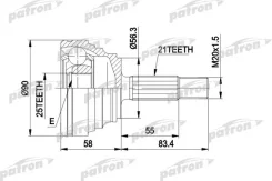 ���� ������ �-�� RENA pcv1204 Patron PCV1204 ����