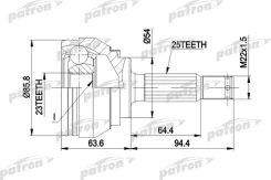 ���� ������ �-�� MITS pcv1404 Patron PCV1404 ����