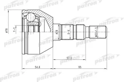 ���� ������ �-�� OPEL pcv1504 Patron PCV1504 ����