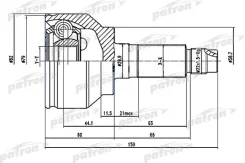 ���� �������� 28x58.5 pcv1529 Patron PCV1529 ����