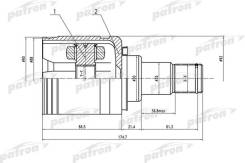    27x50x24 toyo pcv1570 Patron PCV1570 