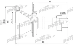 ������� x289 ford gal pds0446 Patron PDS0446 ����