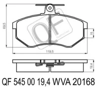 ������� ��� qf54500194 Quattro Freni QF54500194 ����