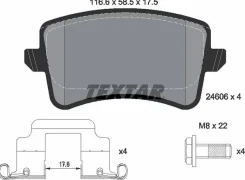 ������� ��������� ��� 2460602 Textar 2460602 ����