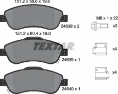 [2463801] textar ���� 2463801 Textar 2463801 ����
