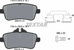 ������� ��������� ��� 2521501 Textar 2521501 ����