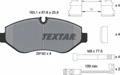 ������� ��������� ��� 2919202 Textar 2919202 ����