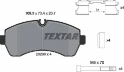 ������� ��������� ��� 2920002 Textar 2920002 ����
