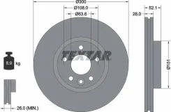 ���� ��������� 92196905 Textar 92196905 ����