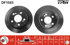 [DF1583] TRW ���� ������� df1583 TRW DF1583 ����