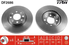 DF2686_���� ��������� ��� df2686 TRW DF2686 ����