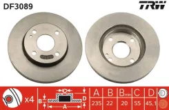 DF3089_���� ��������� ��� df3089 TRW DF3089 ����