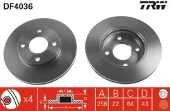 DF4036_���� ��������� ��� df4036 TRW DF4036 ����