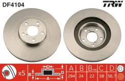 DF4104_���� ��������� ��� df4104 TRW DF4104 ����