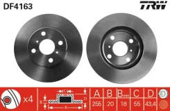 [DF4163] TRW ���� ������� df4163 TRW DF4163 ����