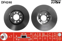 [DF4246] TRW ���� ������� df4246 TRW DF4246 ����