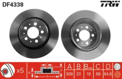 DF4338_���� ��������� ��� df4338 TRW DF4338 ����