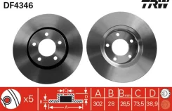DF4346_���� ��������� ��� df4346 TRW DF4346 ����
