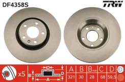 DF4358S_���� ��������� � df4358s TRW DF4358S ����