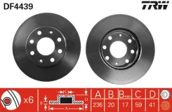 Df4439_���� ��������� ��� df4439 TRW DF4439 ����