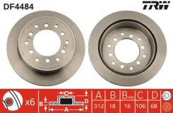 Df4484_���� ��������� ��� df4484 TRW DF4484 ����