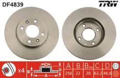 DF4839_���� ��������� ��� df4839 TRW DF4839 ����