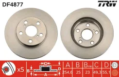DF4877_���� ��������� ��� df4877 TRW DF4877 ����