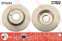 ���� ��������� �������� c df6254 TRW DF6254 ����