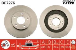DF7276_���� ��������� ��� df7276 TRW DF7276 ����