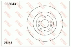 DF8043_���� ��������� ��� df8043 TRW DF8043 ����