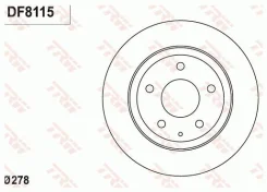 ���� ��������� ��� Mazda df8115 TRW DF8115 ����